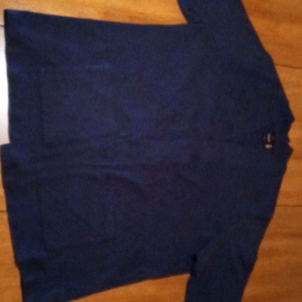 Raffaella blue women's sweater jacket 1X